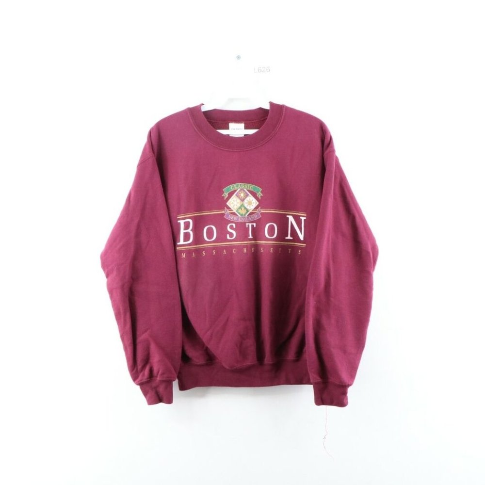 Vtg Streetwear Boston Massachusetts Sweatshirt